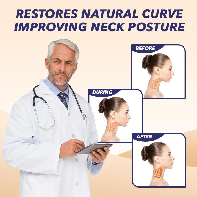 NeckTrax Pro - Inflatable Cervical Traction Device For Neck Pain Relief