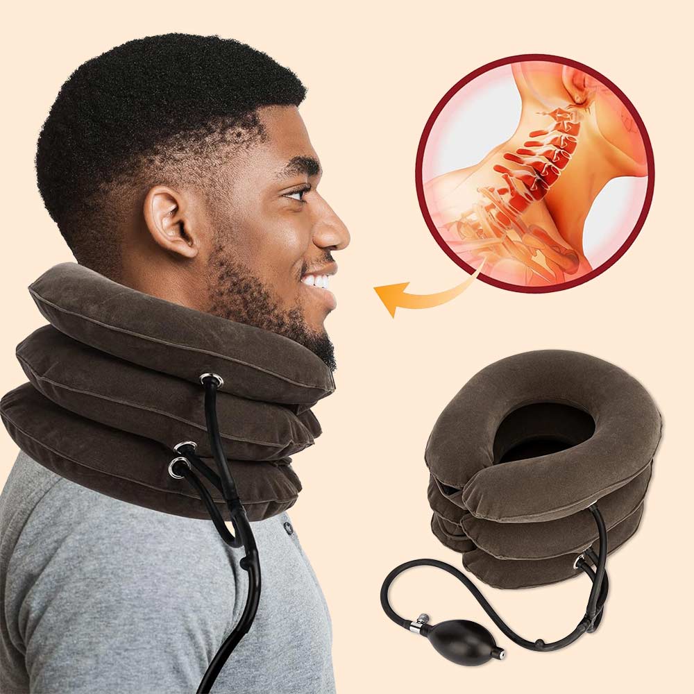 NeckTrax Pro - Inflatable Cervical Traction Device For Neck Pain Relief