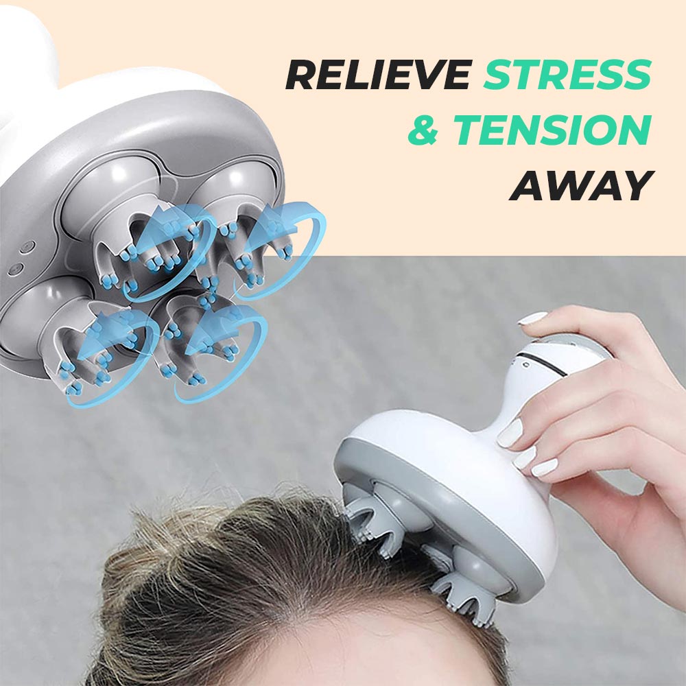 RenoScalp™ Electric Head Massager - The Ultimate Relaxation